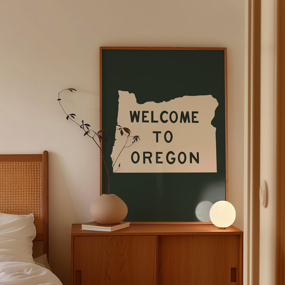 Welcome To Oregon Print