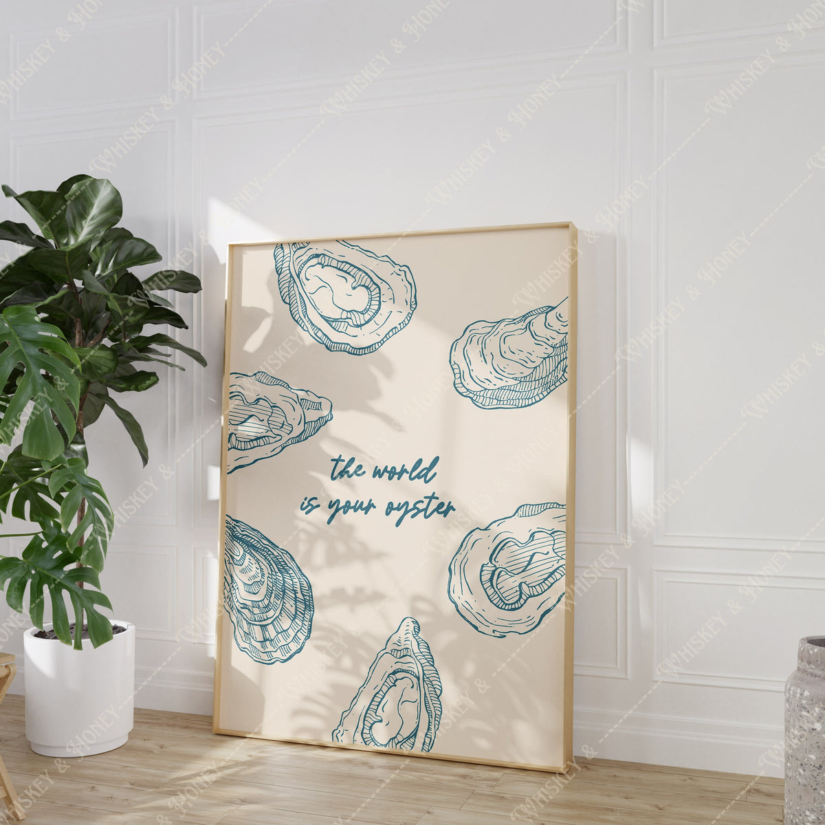 The World Is Your Oyster Print