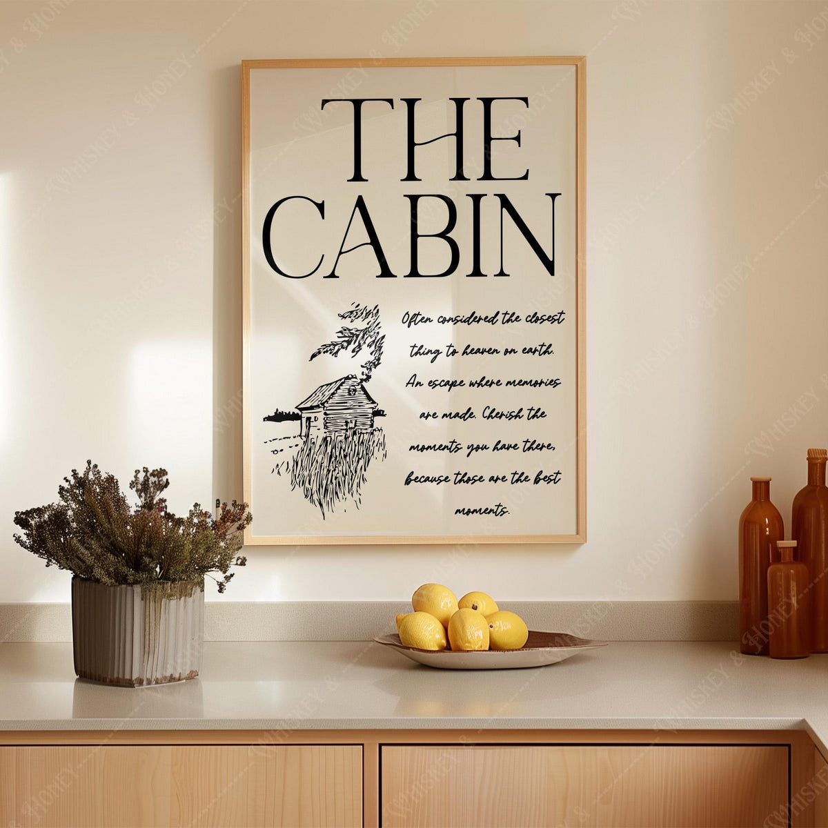 The Cabin Print