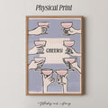 Cheers Cocktail Print