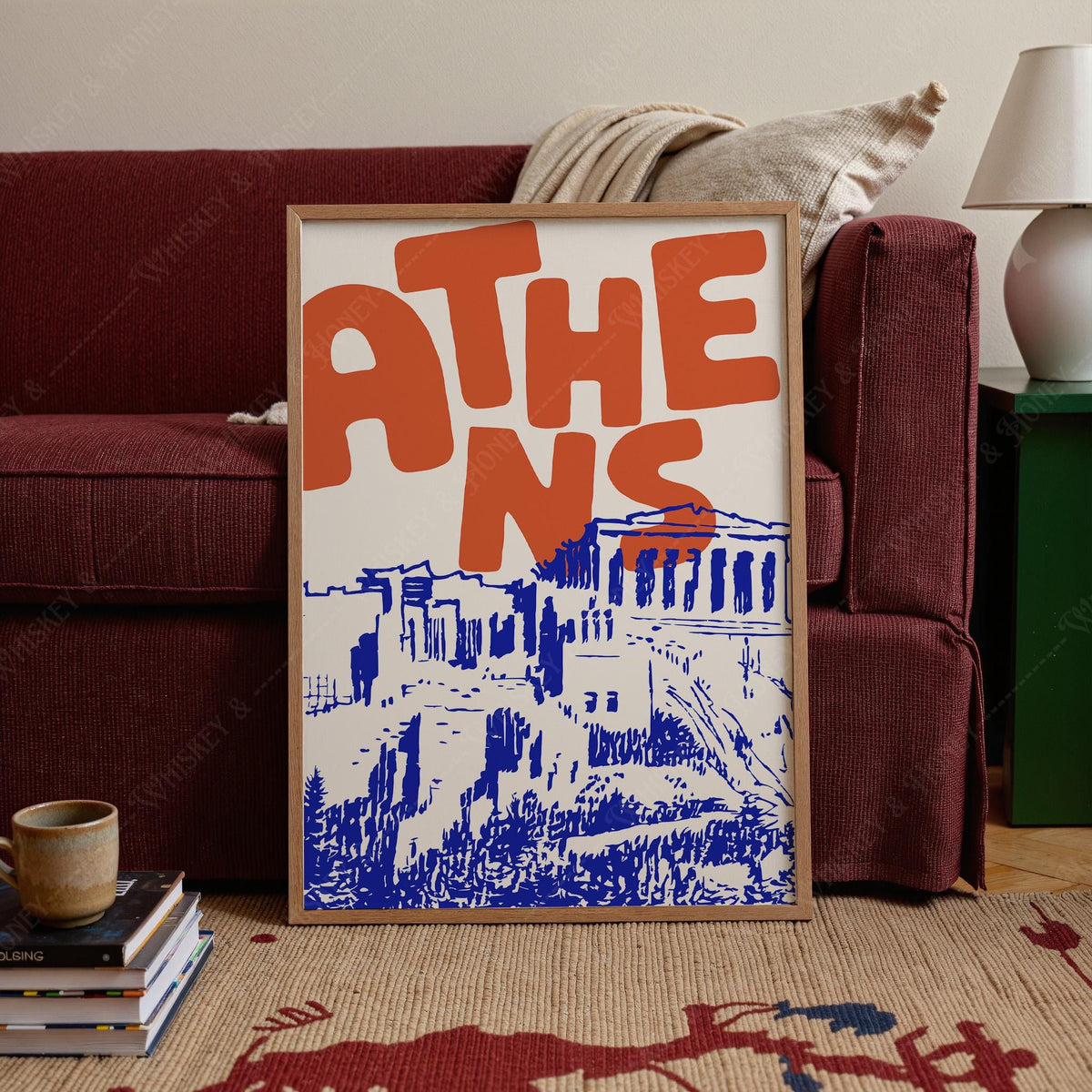 Athens Greece Travel Print