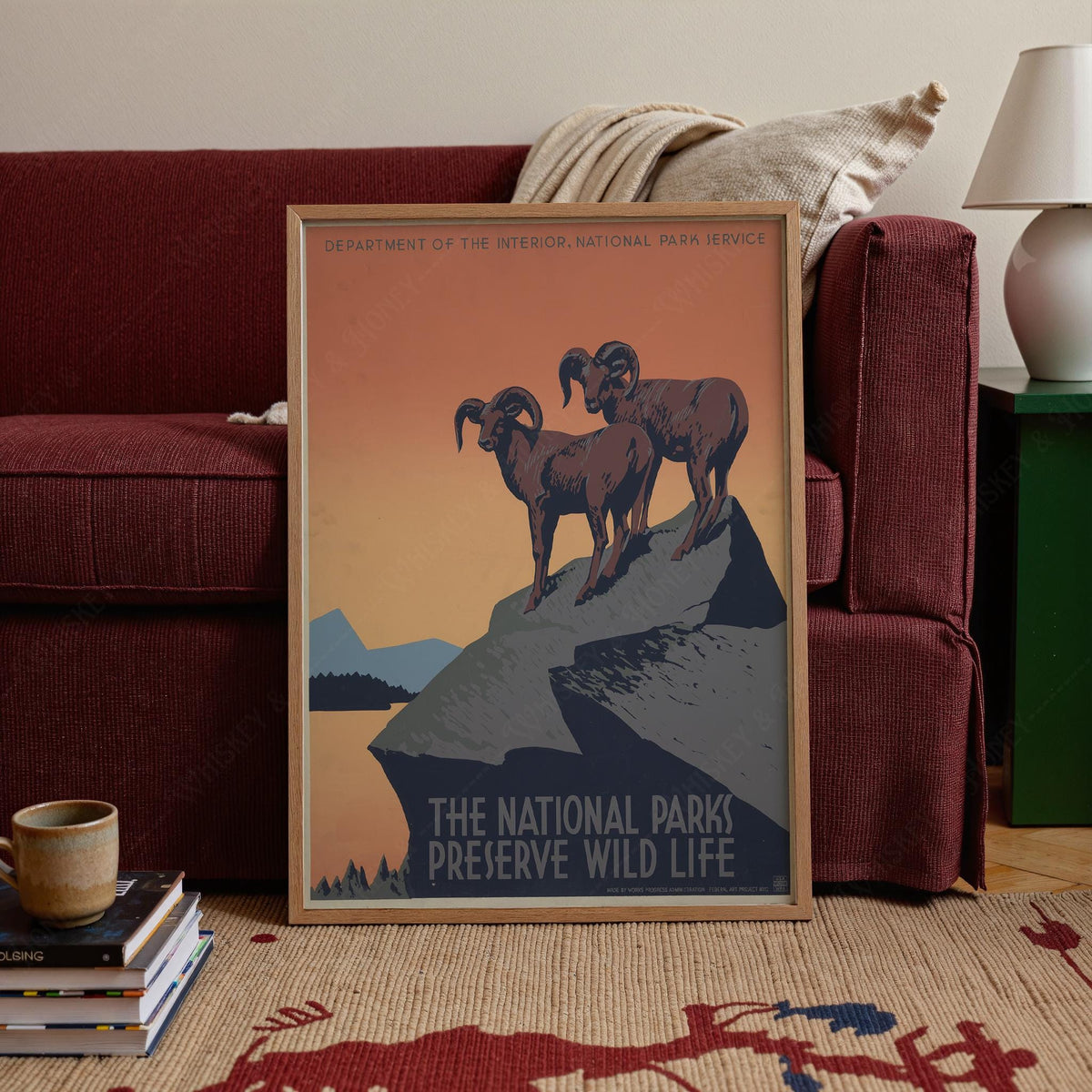 The National Parks Preserve and Wildlife Print