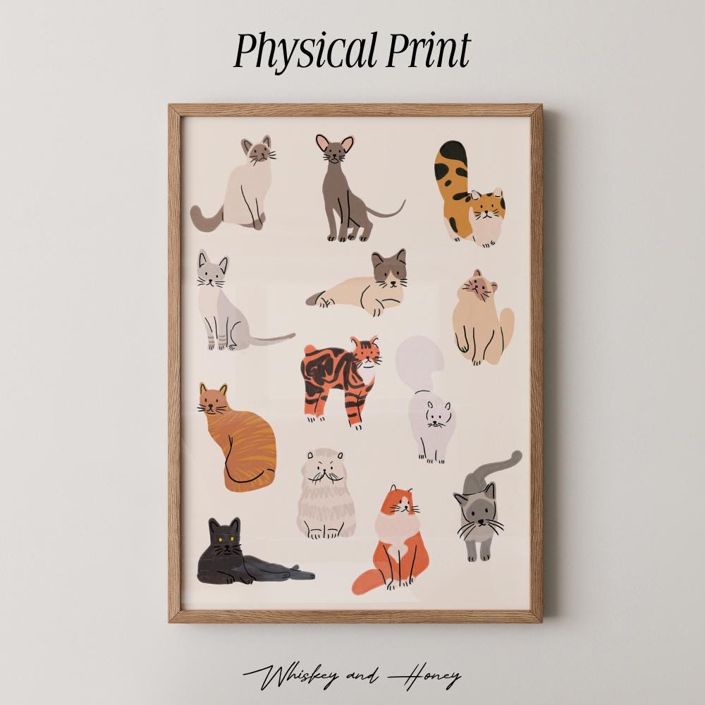 Cats Print