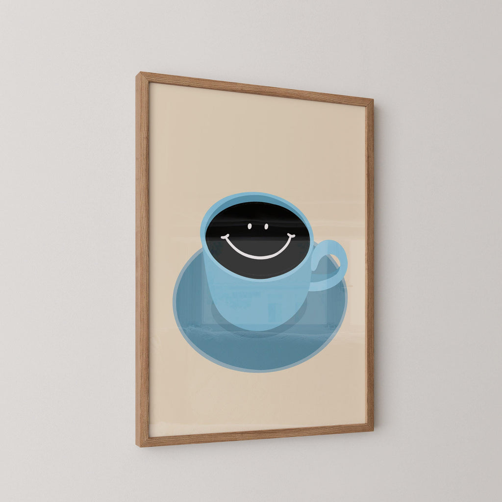 Happy Coffee Print