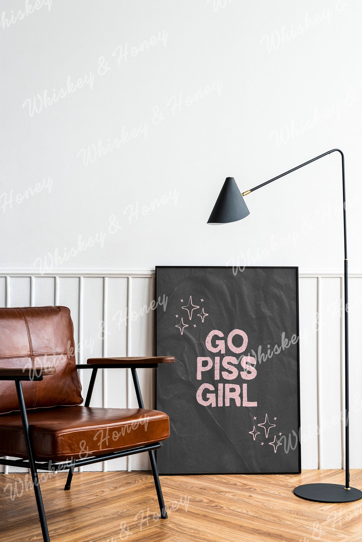 Go Piss Girl Print