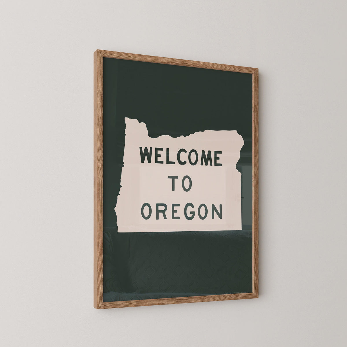 Welcome To Oregon Print