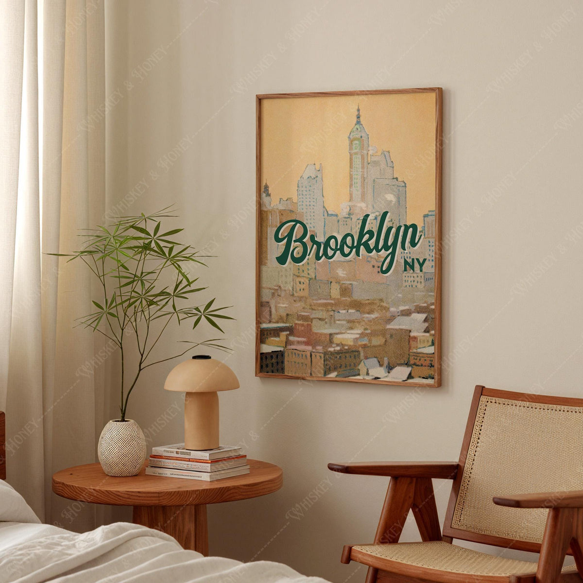 Vintage Brooklyn NY Print