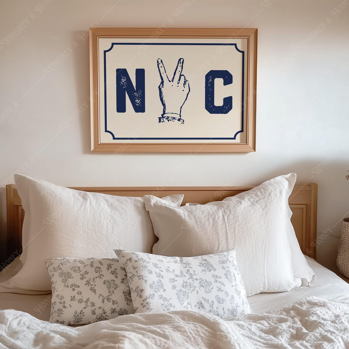 NYC Peace Sign Print