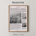 Pennsylvania Newspaper Print