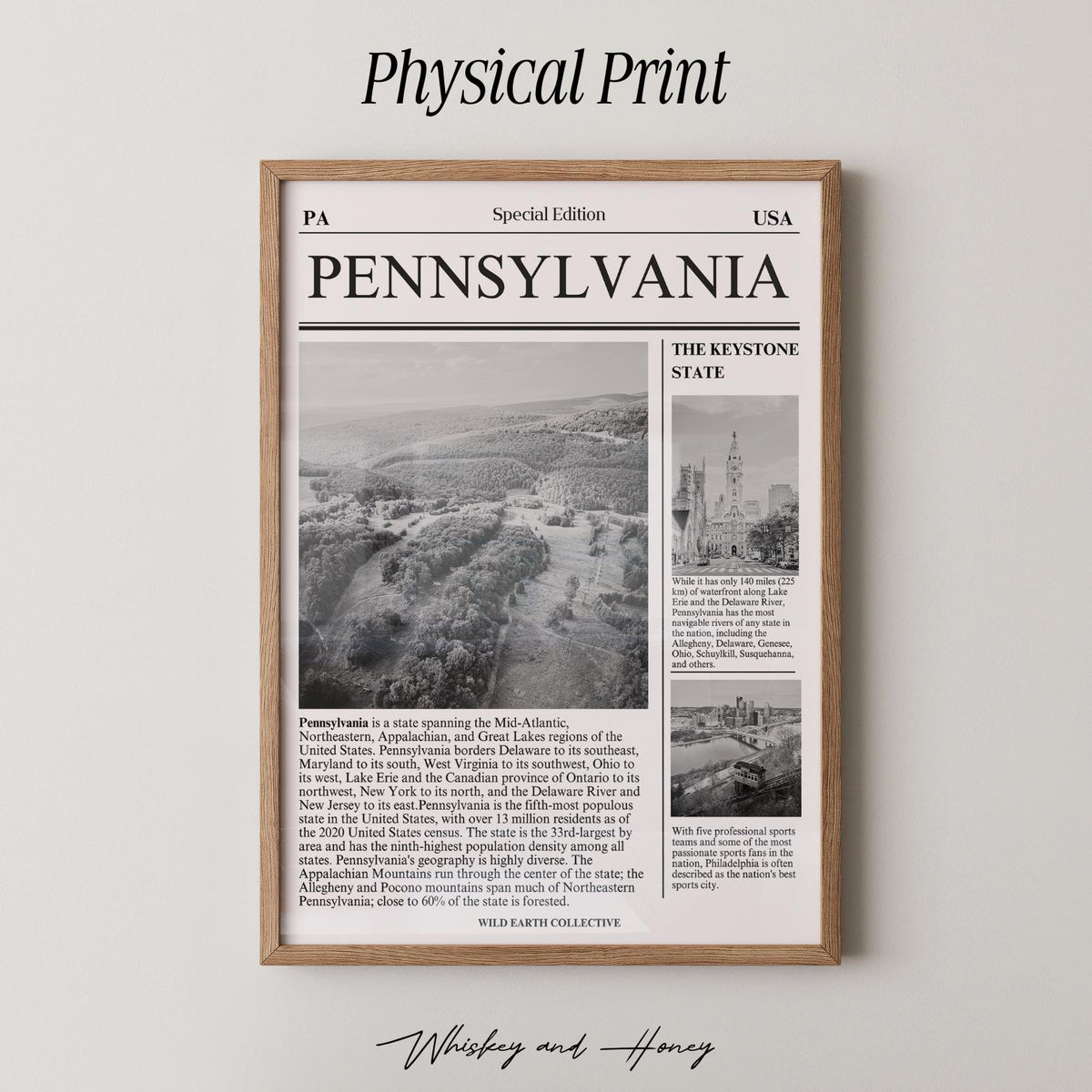 Pennsylvania Newspaper Print