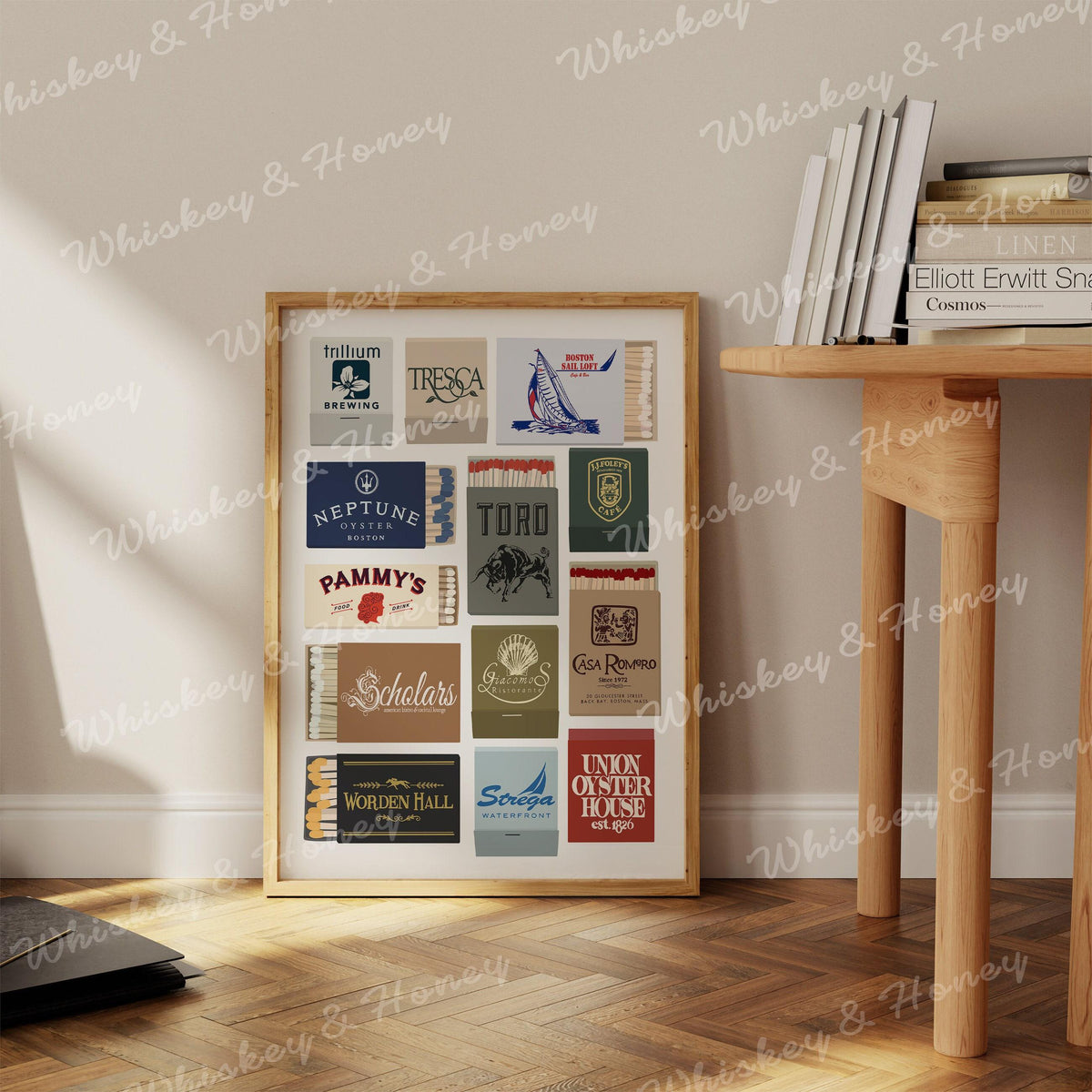 Boston Matchbooks Print