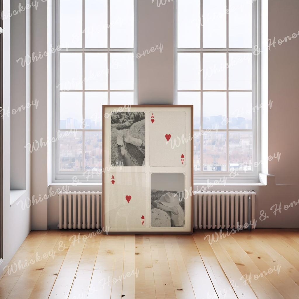 Ace Cowgirl Print
