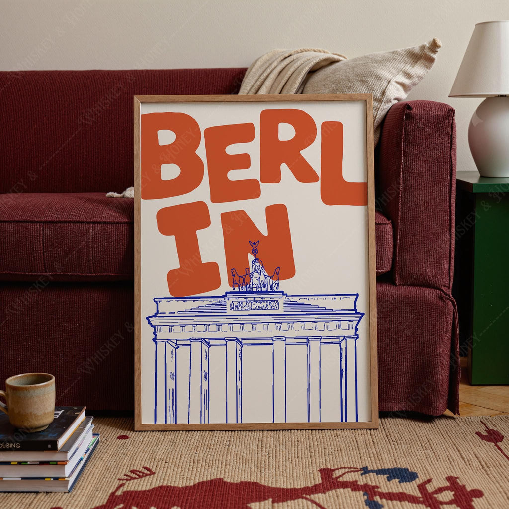 Berlin Travel Print
