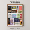 Brooklyn Matchbooks Collage Print
