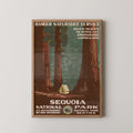 Vintage Sequoia National Park Print