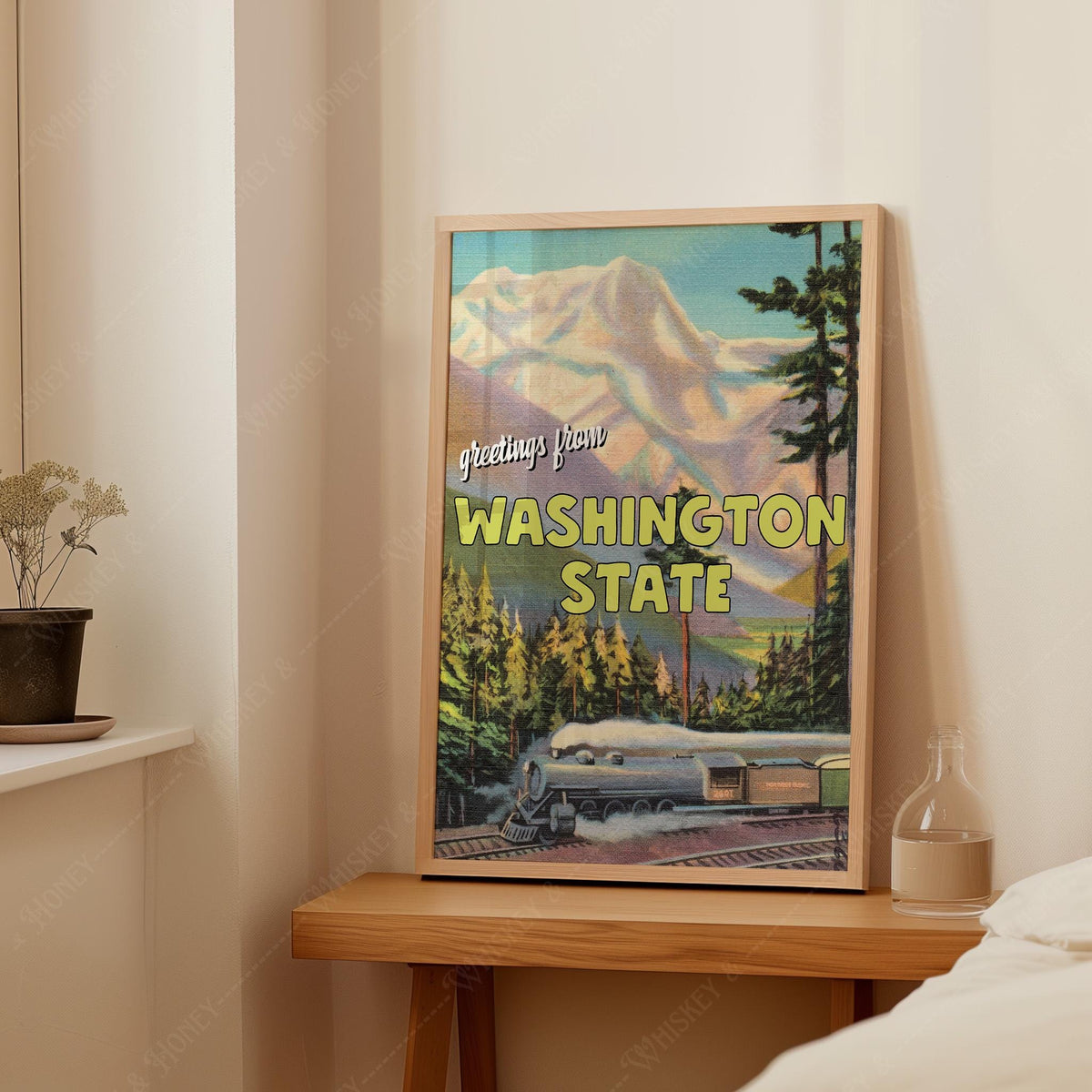 Washington State Travel Print