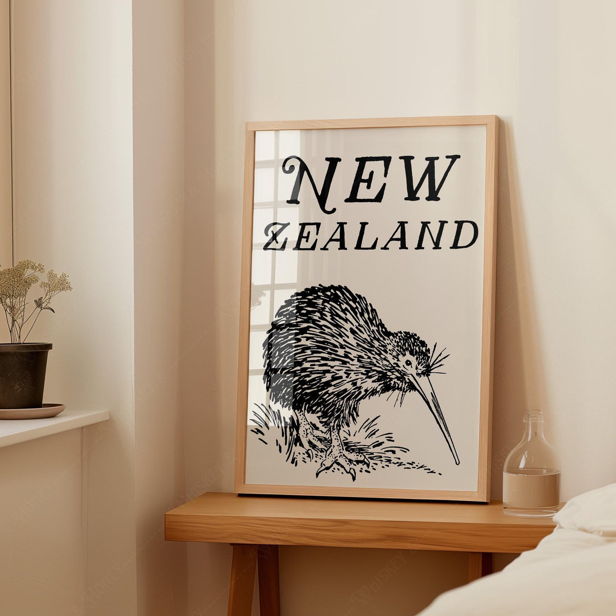 New Zealand Kiwi Print