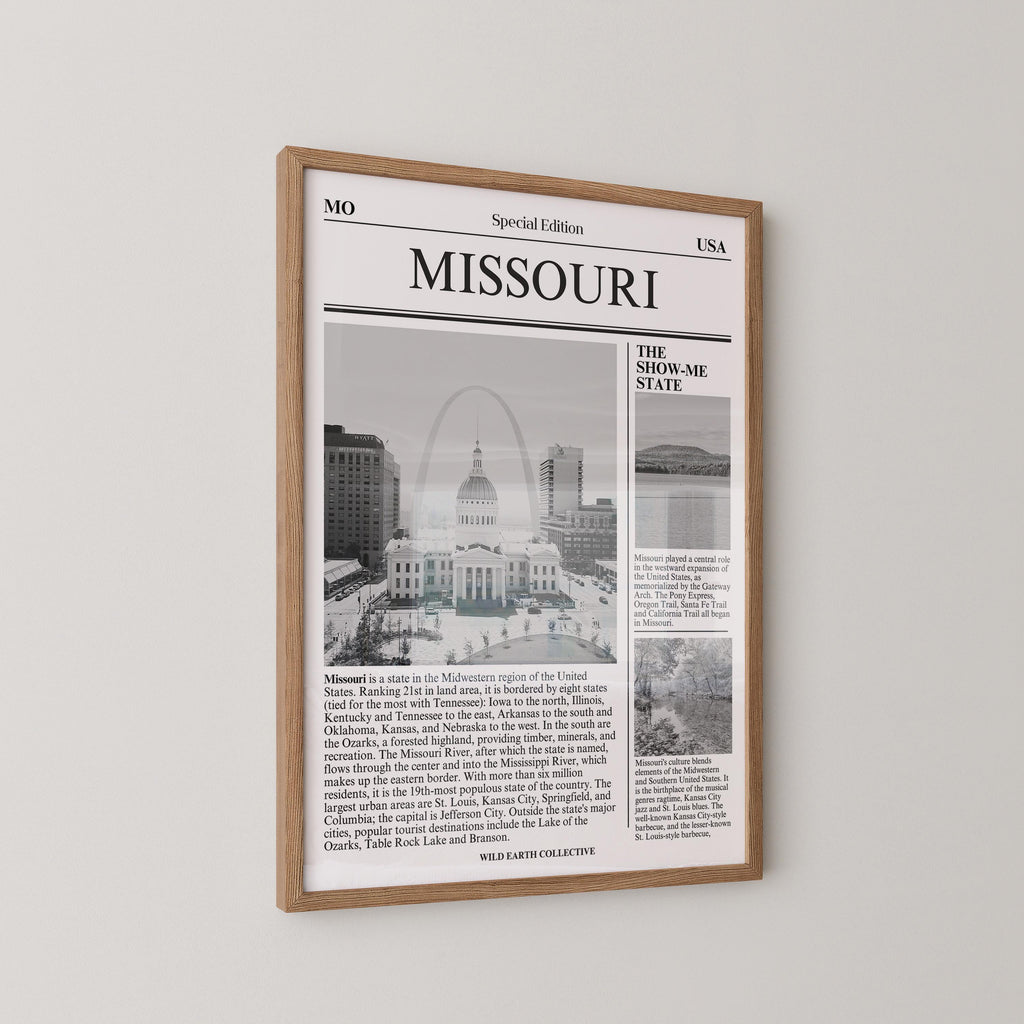 Missouri State Newspaper Print