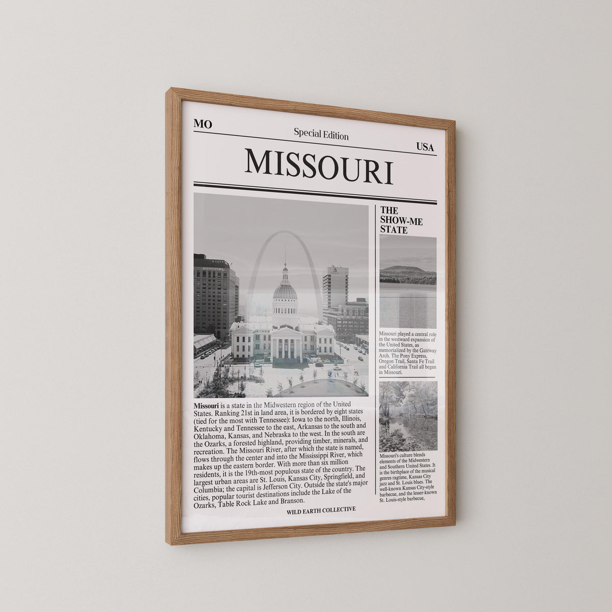 Missouri State Newspaper Print