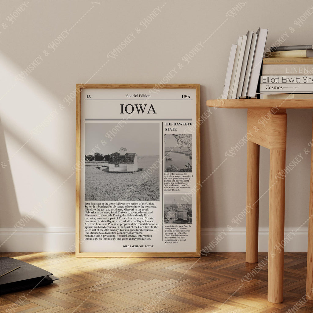 Iowa Newspaper Print
