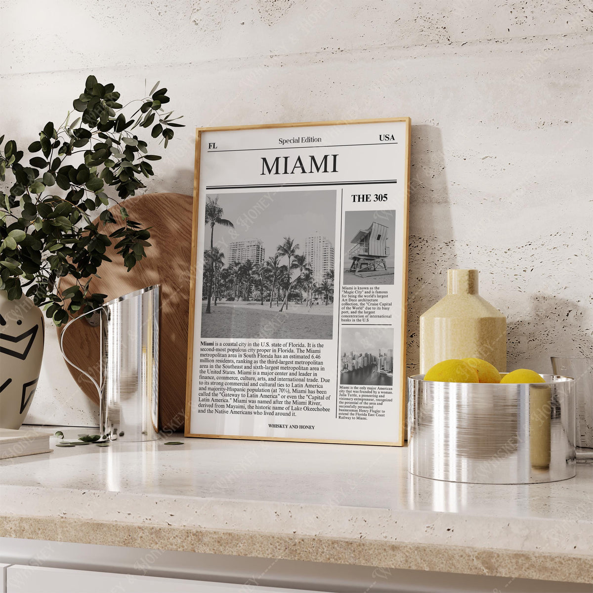 Miami Newspaper Print