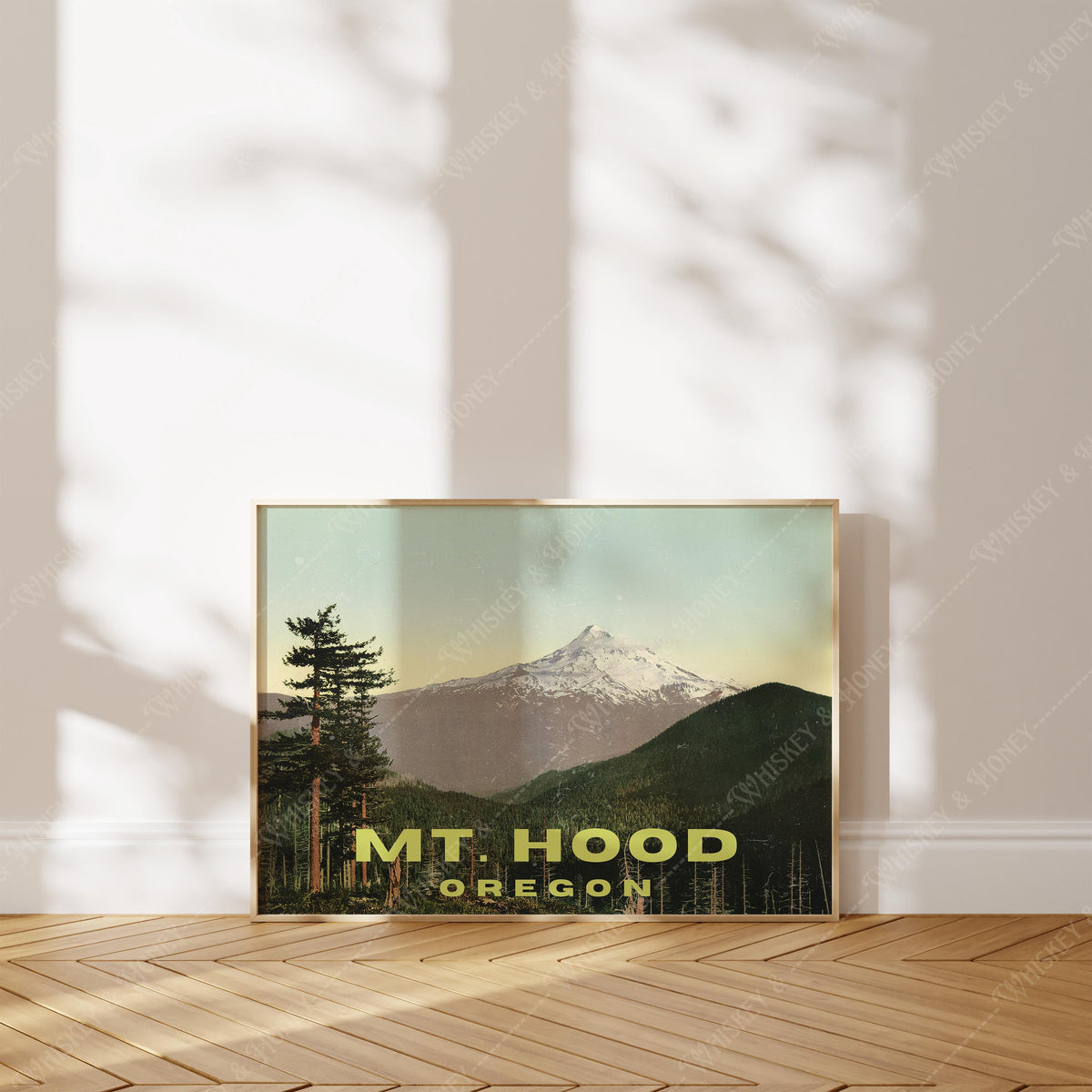Vintage Mount Hood Oregon Print