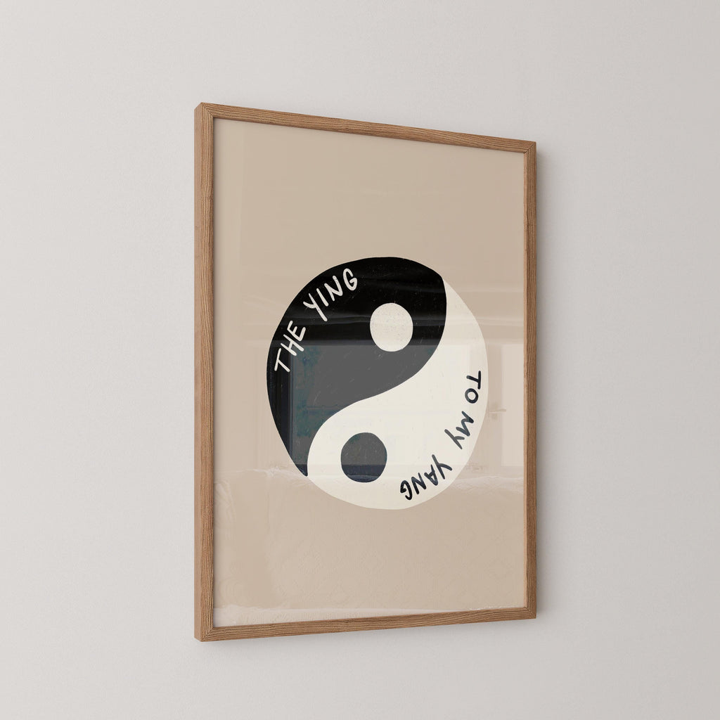 Ying Yang Print