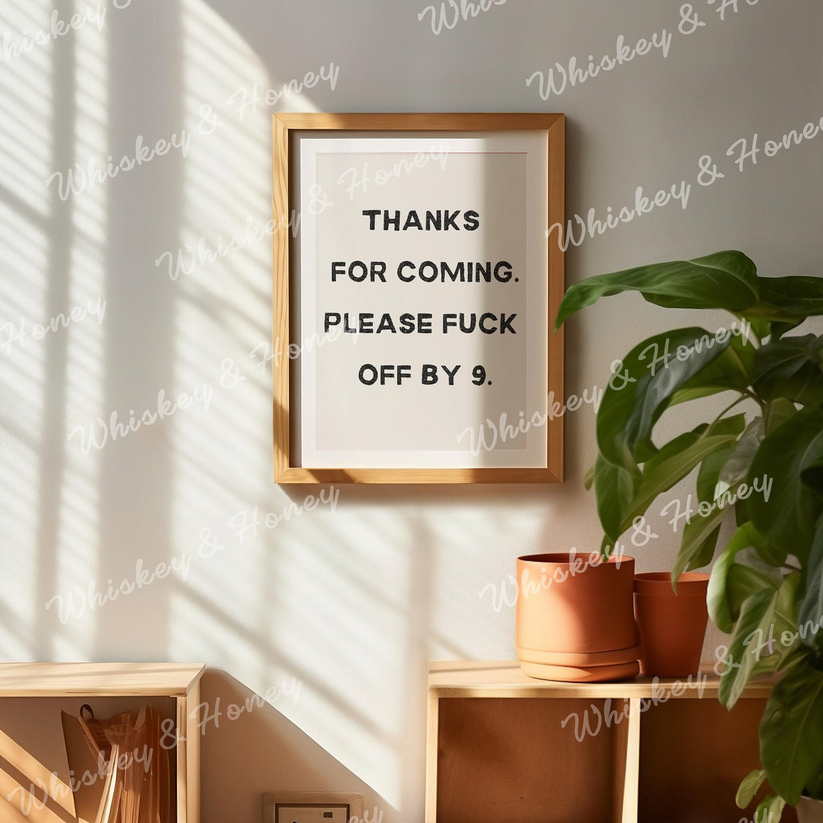 Please F*ck Off By Nine Print