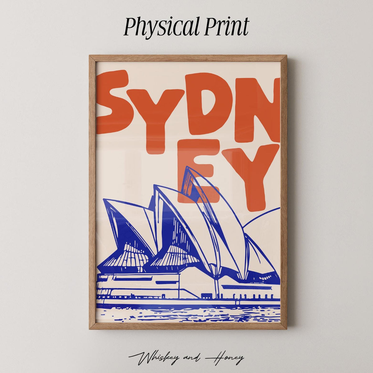 Sydney Opera House Travel Print