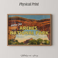 Greetings from Arches National Park Print