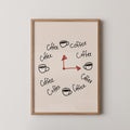 Coffee O'clock Print