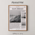 San Diego City Newspaper Print