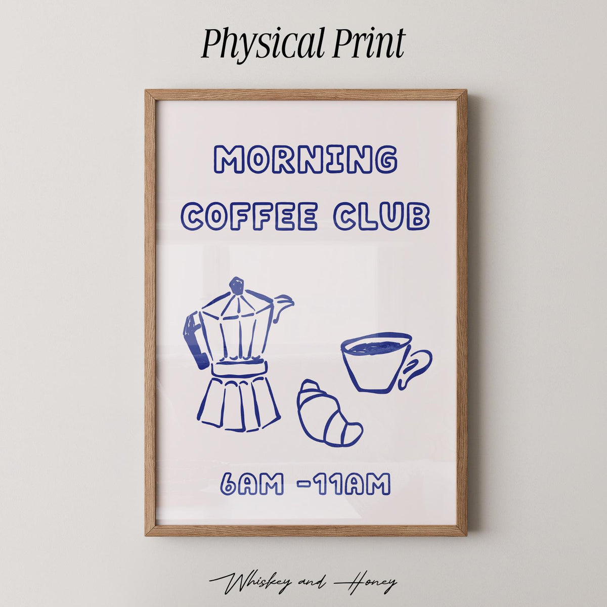 Morning Coffee Club Print