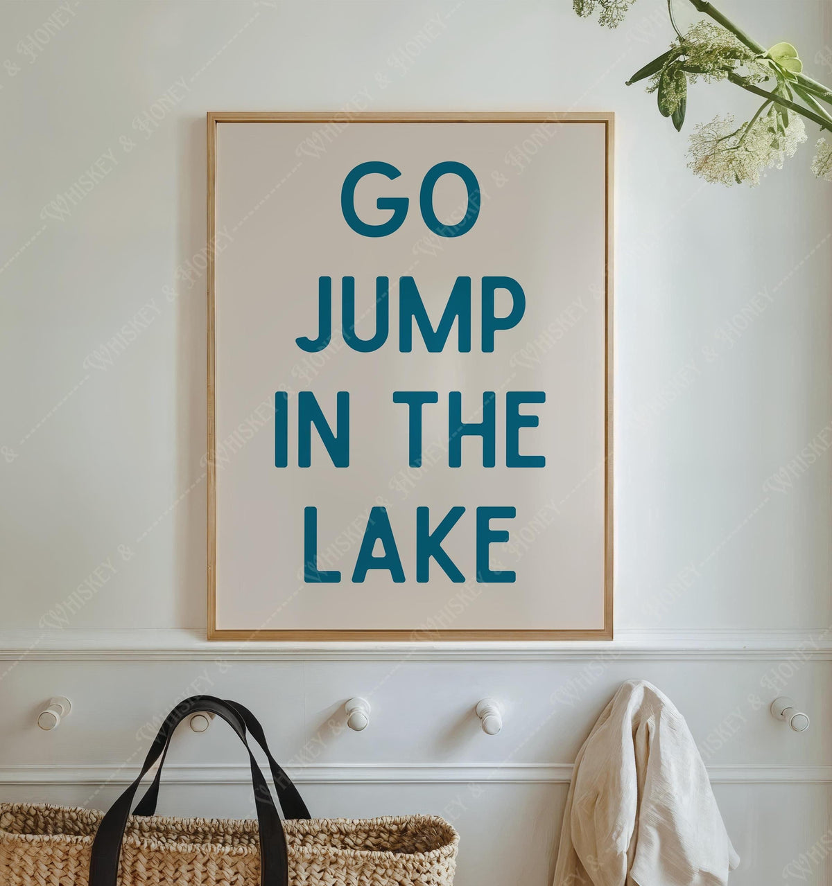 Go Jump In The Lake Print