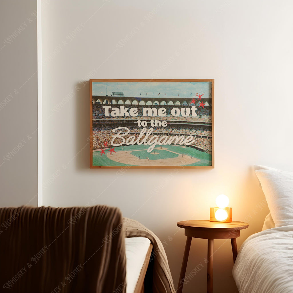 Take Me Out To The Ballgame Print