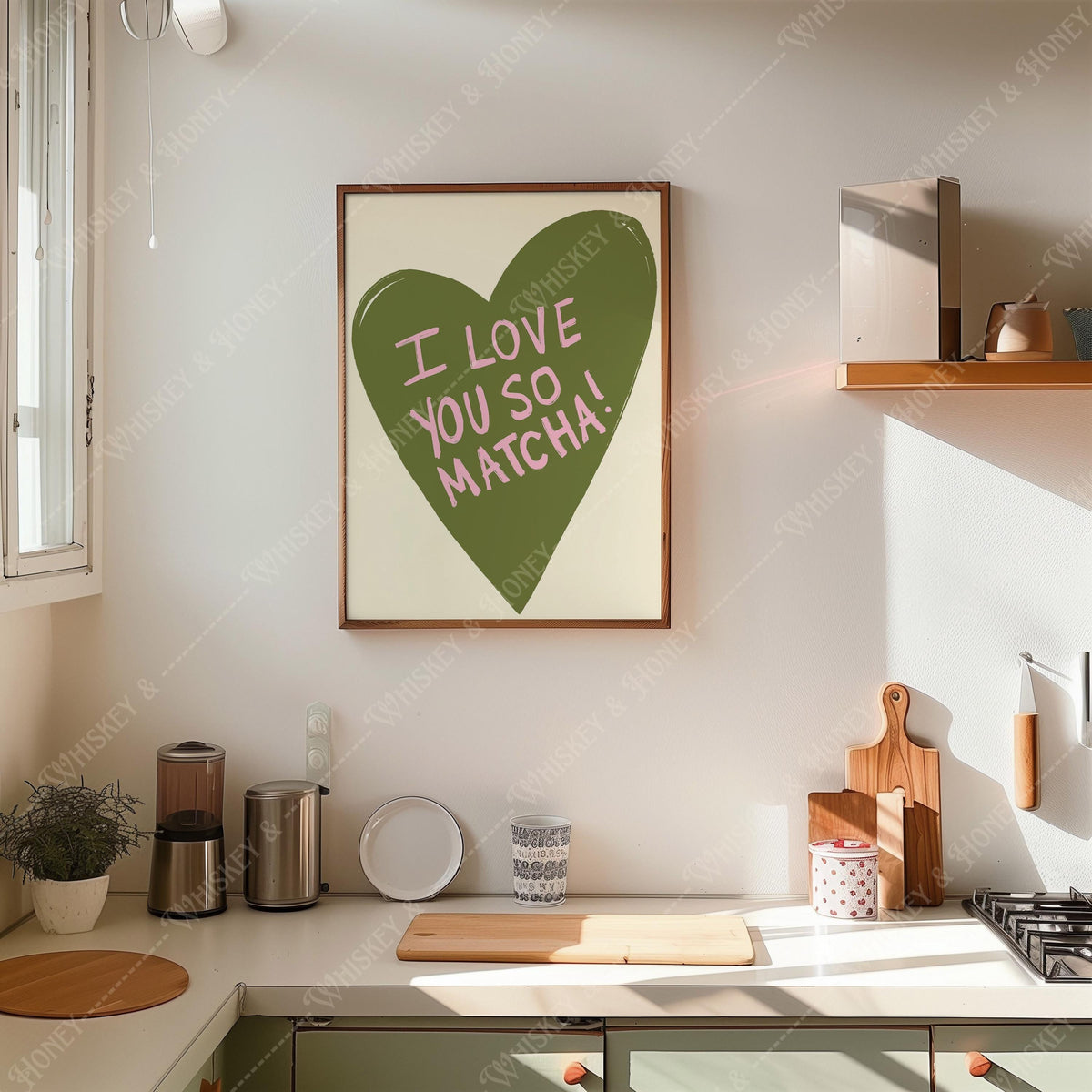 I Love You So Matcha Art Print