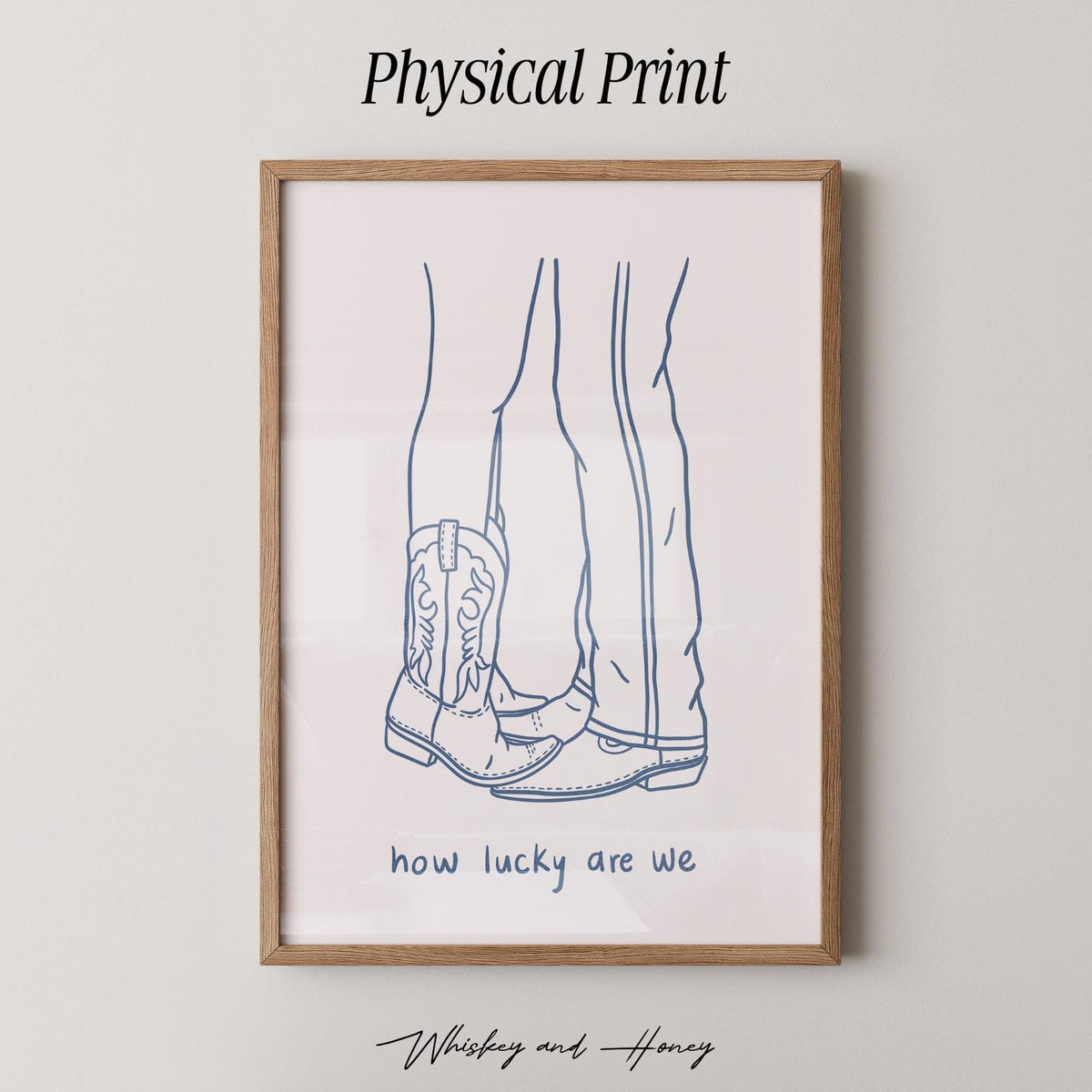 How Lucky Are We Print