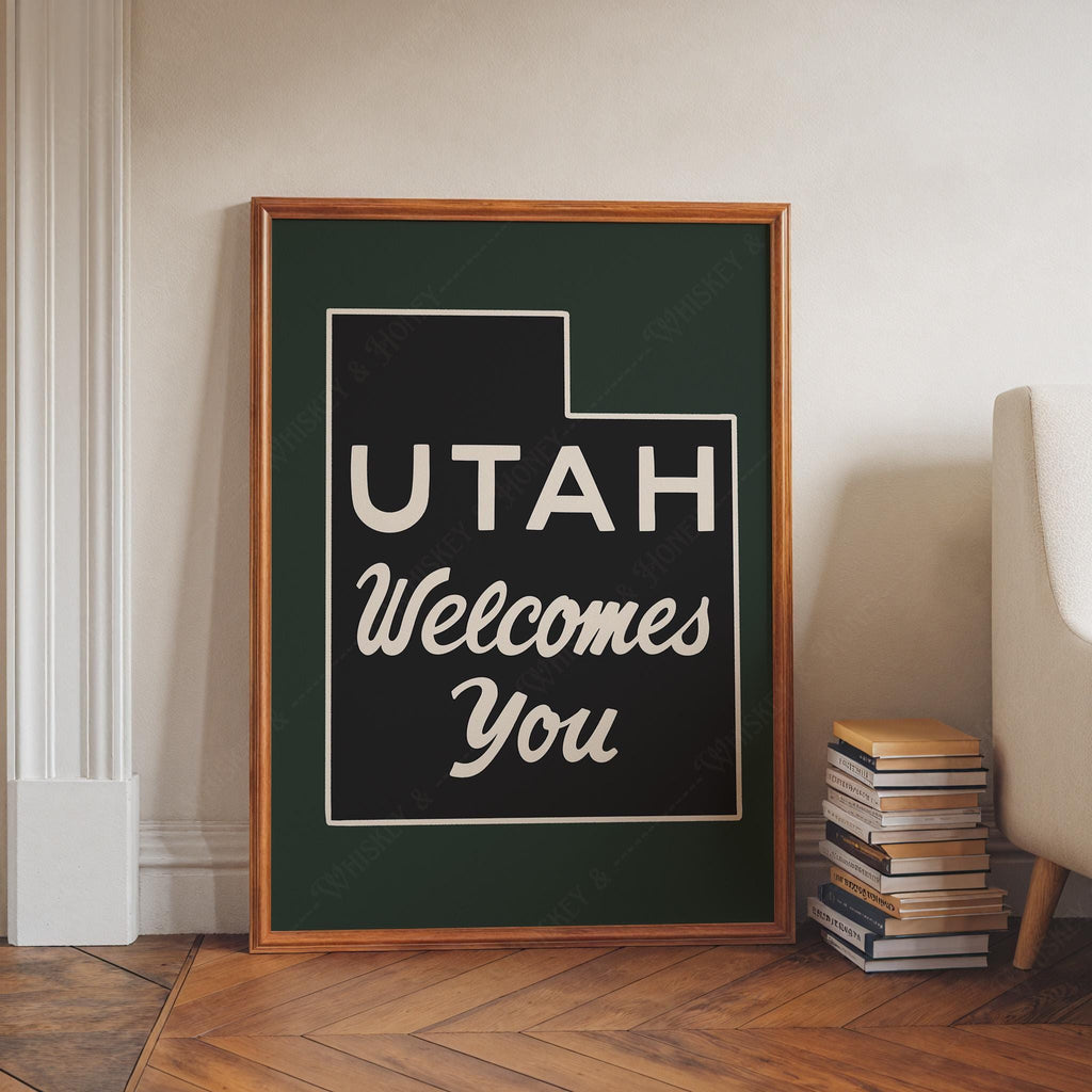 Utah Welcomes You Print