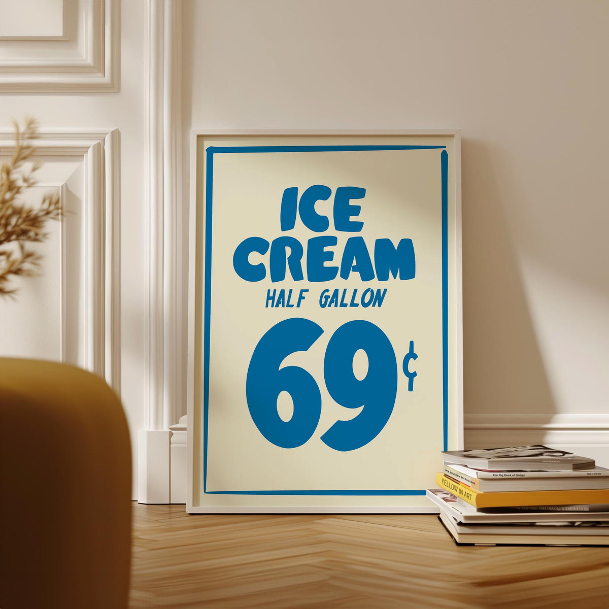 Vintage Ice Cream Print