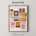Leo Zodiac Matchbook Print