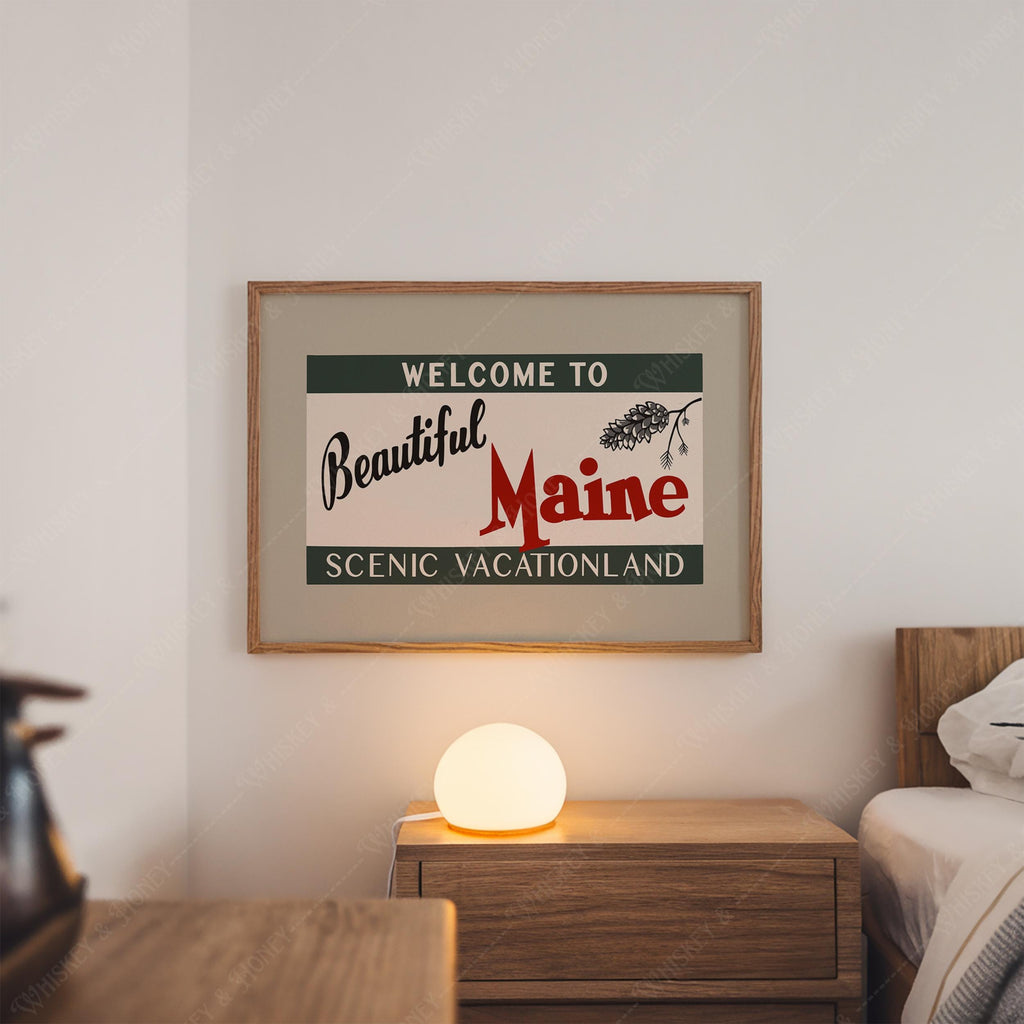 Beautiful Maine Print