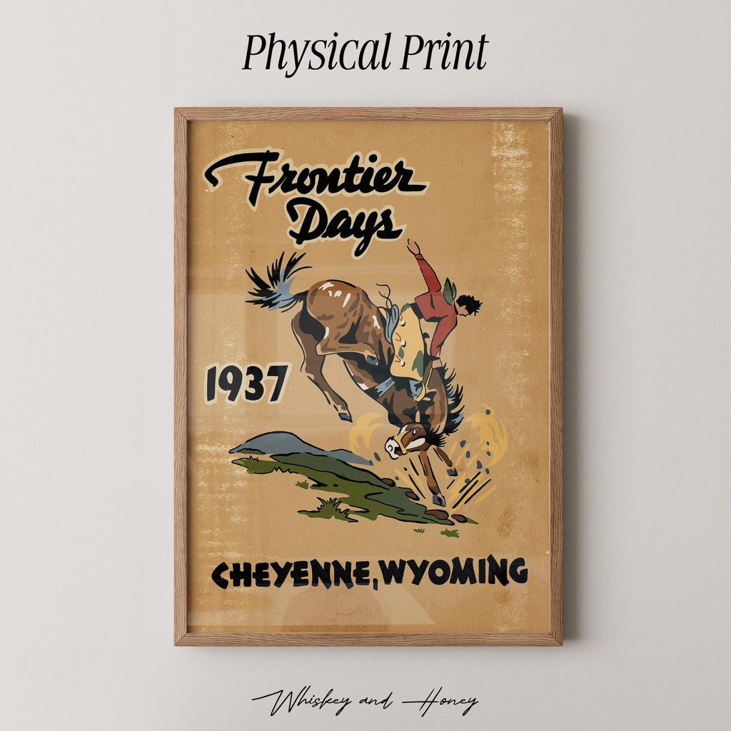 Vintage Frontier Days Print