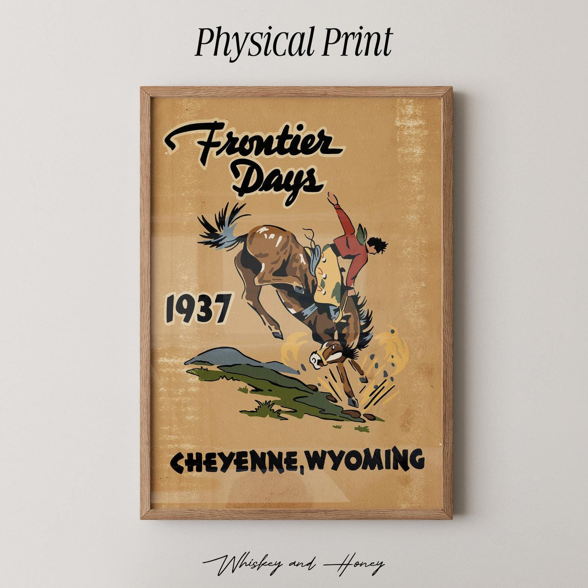 Vintage Frontier Days Print