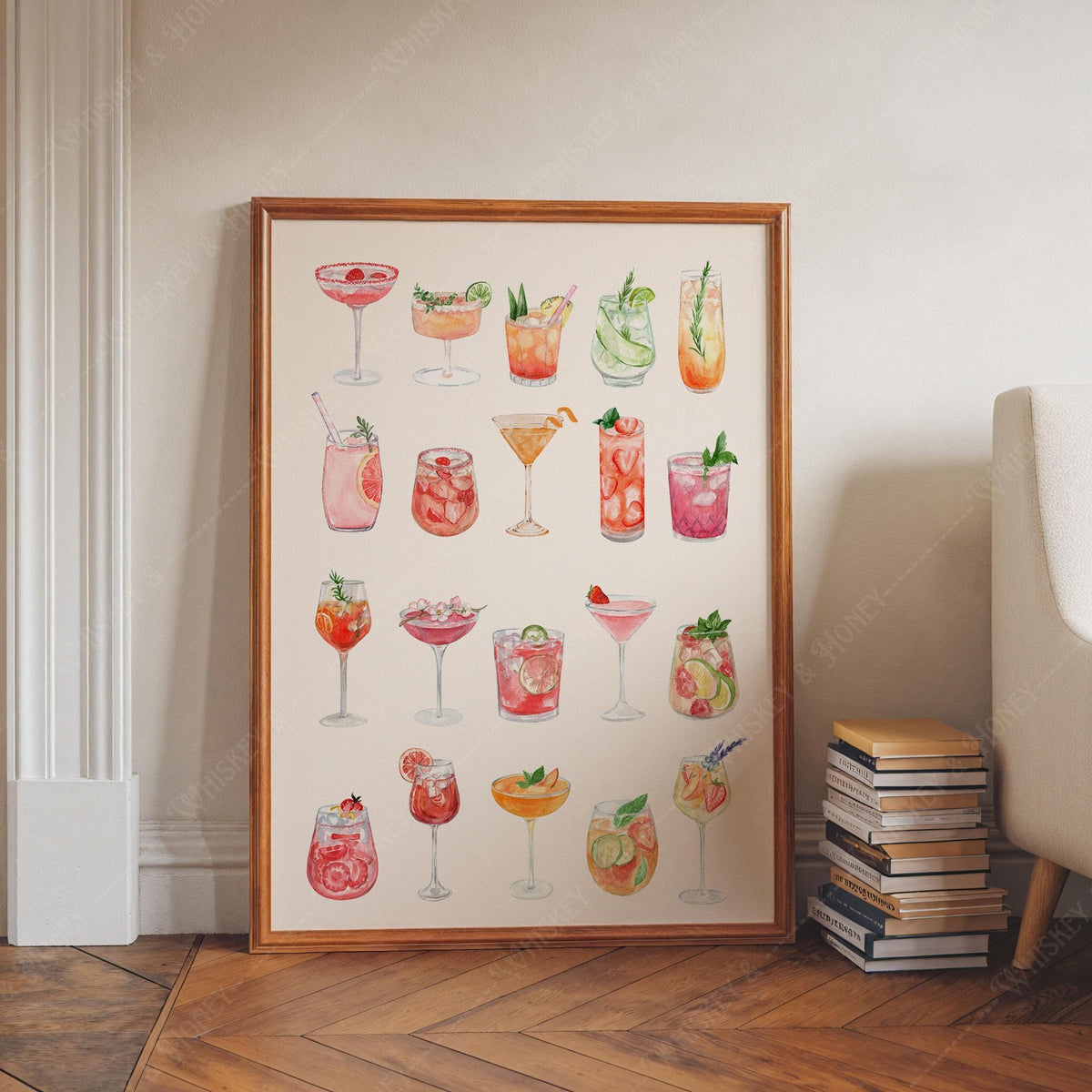 Fruity Cocktails Print