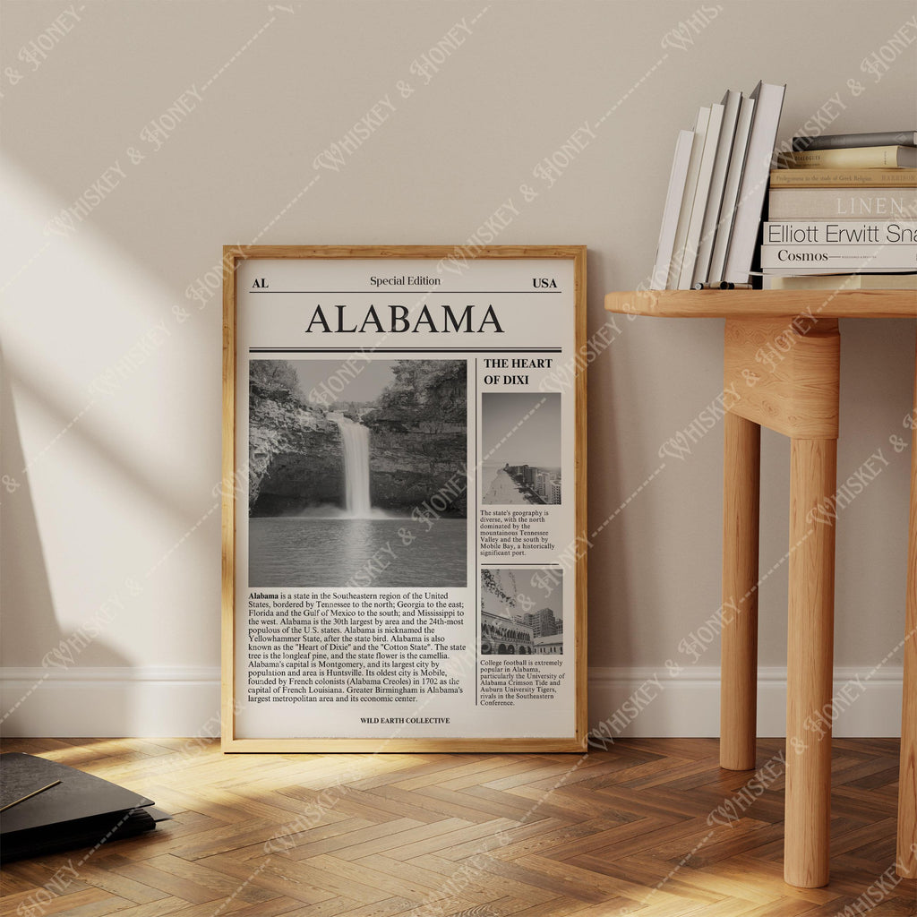 Alabama Newspaper Print