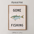 Gone Fishing Print