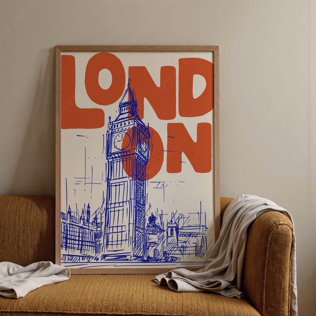 London Travel Print