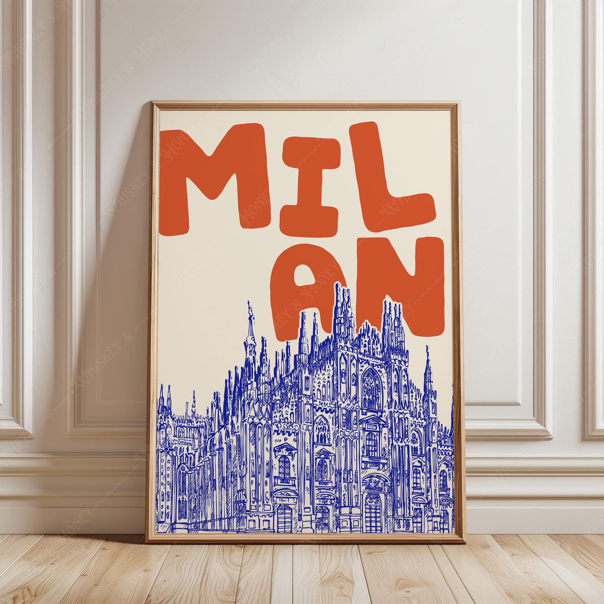Milan Italy Travel Print