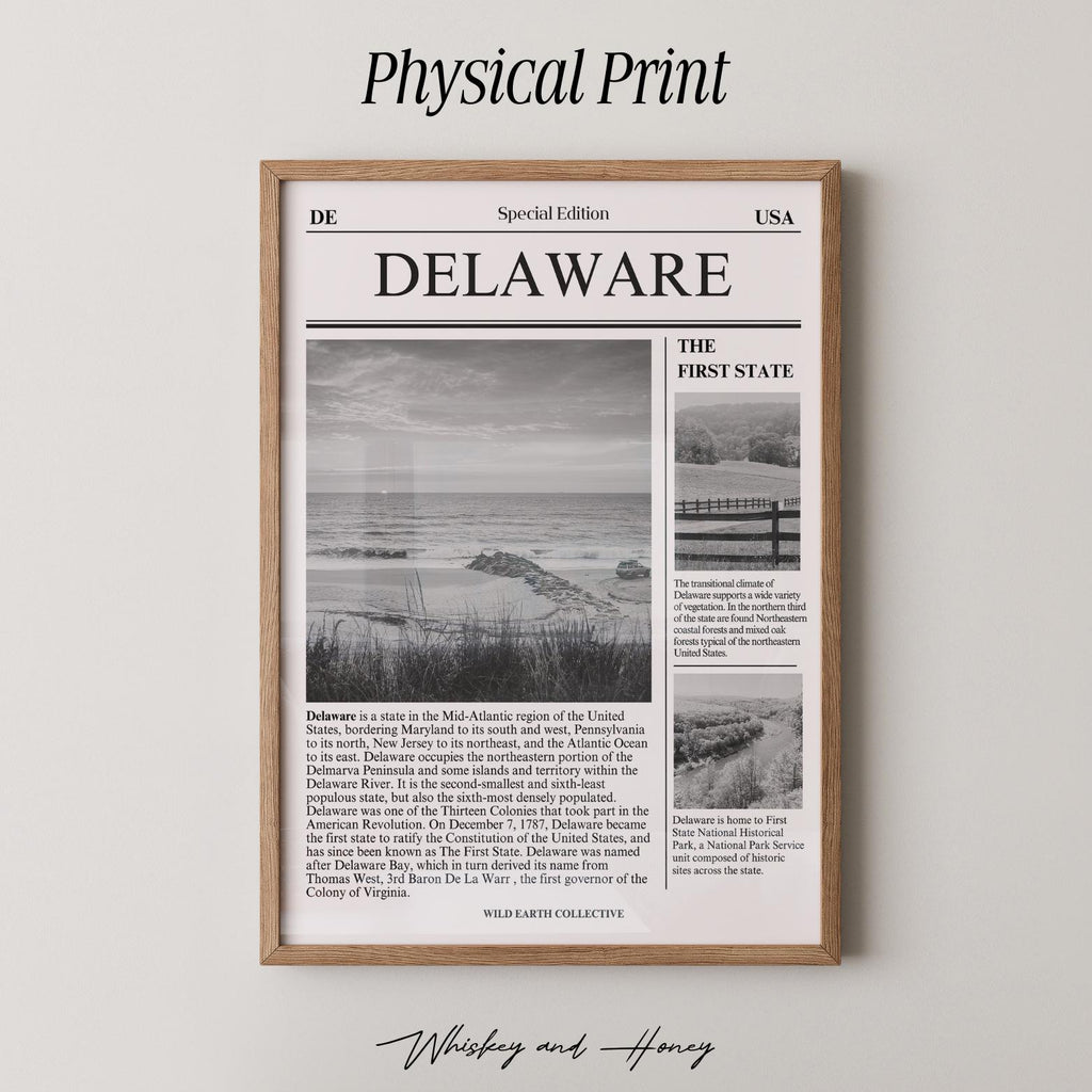 Delaware Newspaper Print
