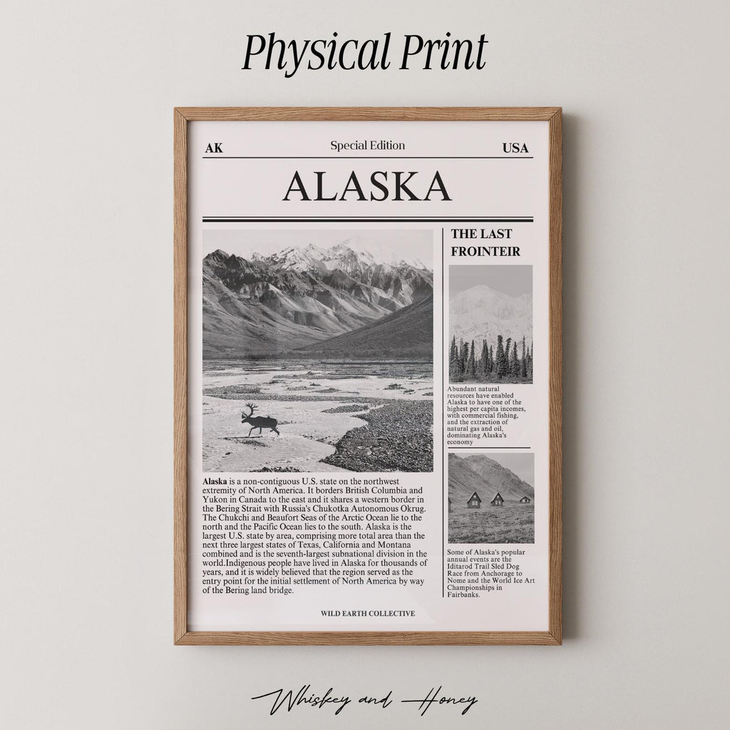 Alaska State Newspaper Print